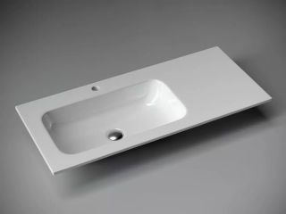 Мебельная раковина Ceramica Nova Element CN7014 чаша слева 101см белый